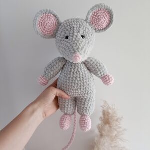 wzór/schemat na szydełkowego szczura edwarda