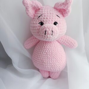 maskotka świnka handmade