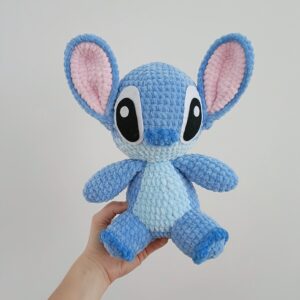 maskotka stich szydełko handmade